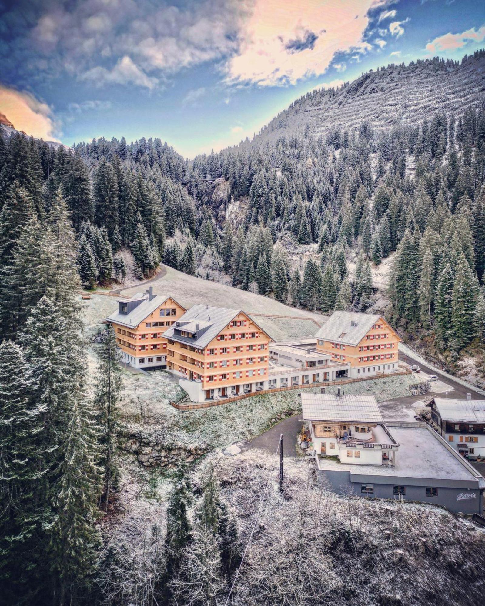 Berghaus Schroecken - Hotel Apartments Spa Bagian luar foto