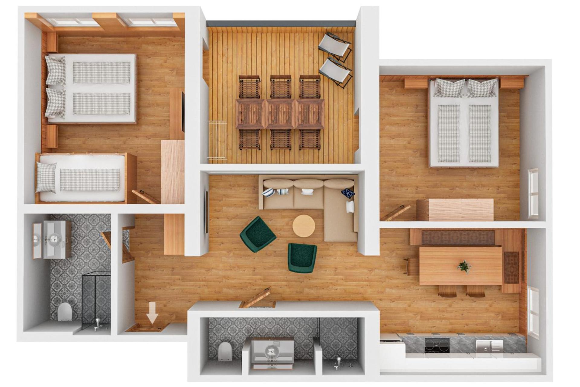 Berghaus Schroecken - Hotel Apartments Spa Bagian luar foto